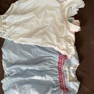 Spanish baby girl designer dress bundle - os Estorninhos & Babidu